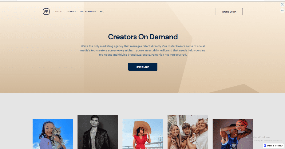 FamePick Influencer Marketing Agency