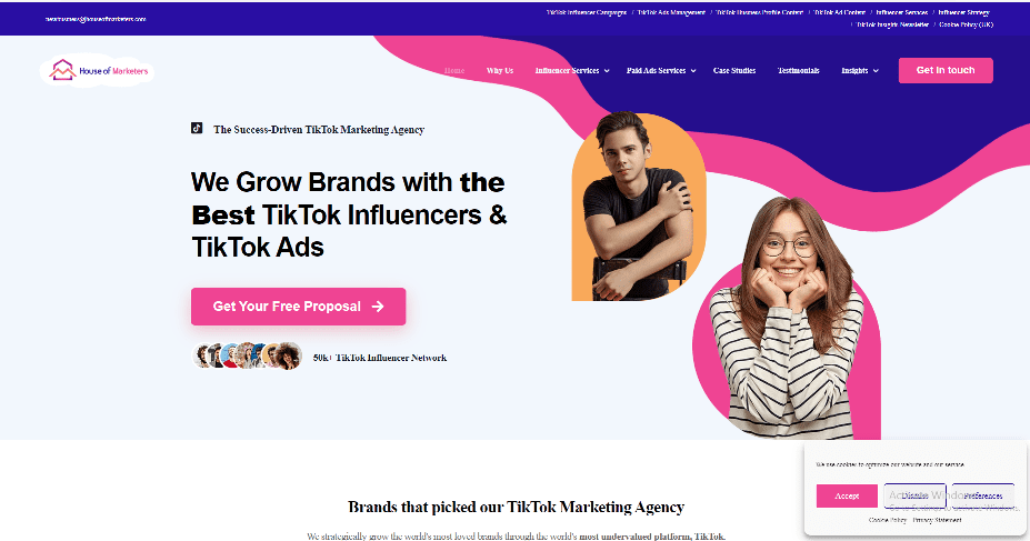 House of Marketers Influencer Marketing Agency For Brands