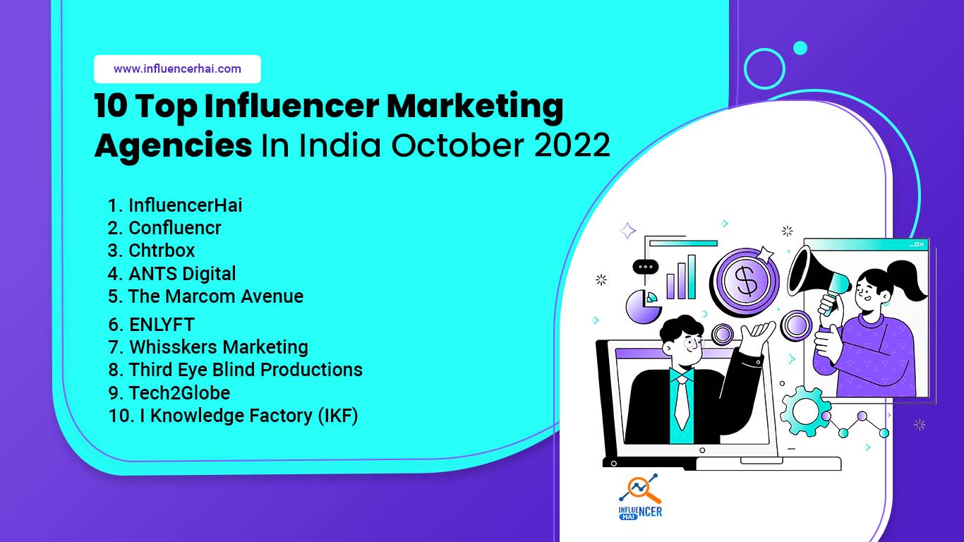Top 10 Influencer Marketing Agency In India 2022