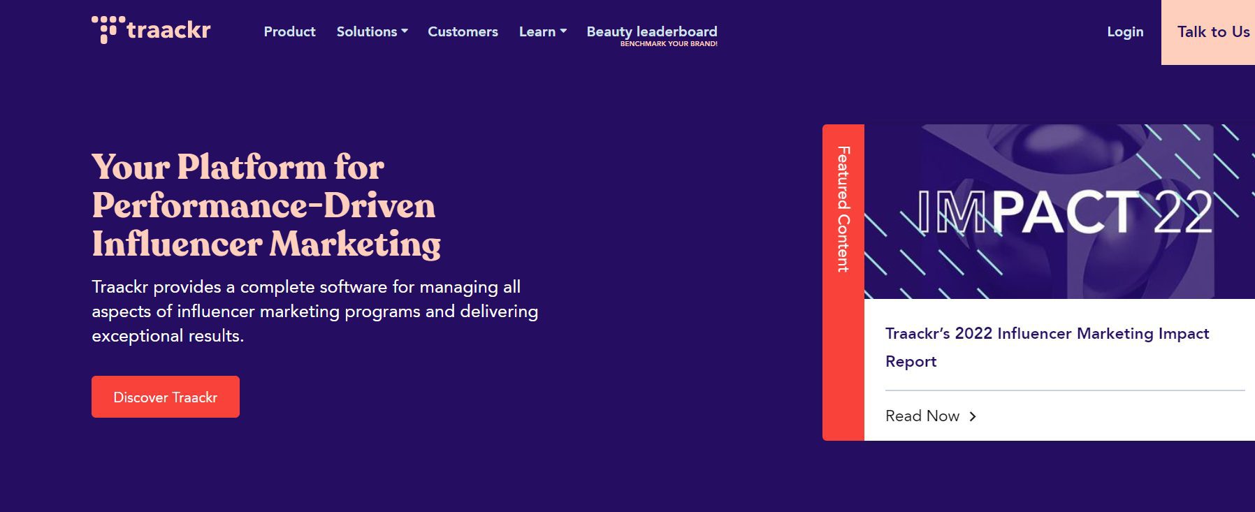 Traackr The Data Driven Influencer Marketing Platform