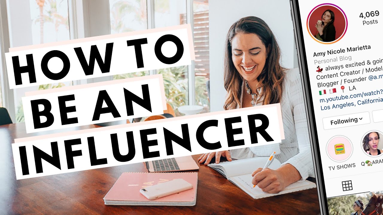 how to become an influencer
