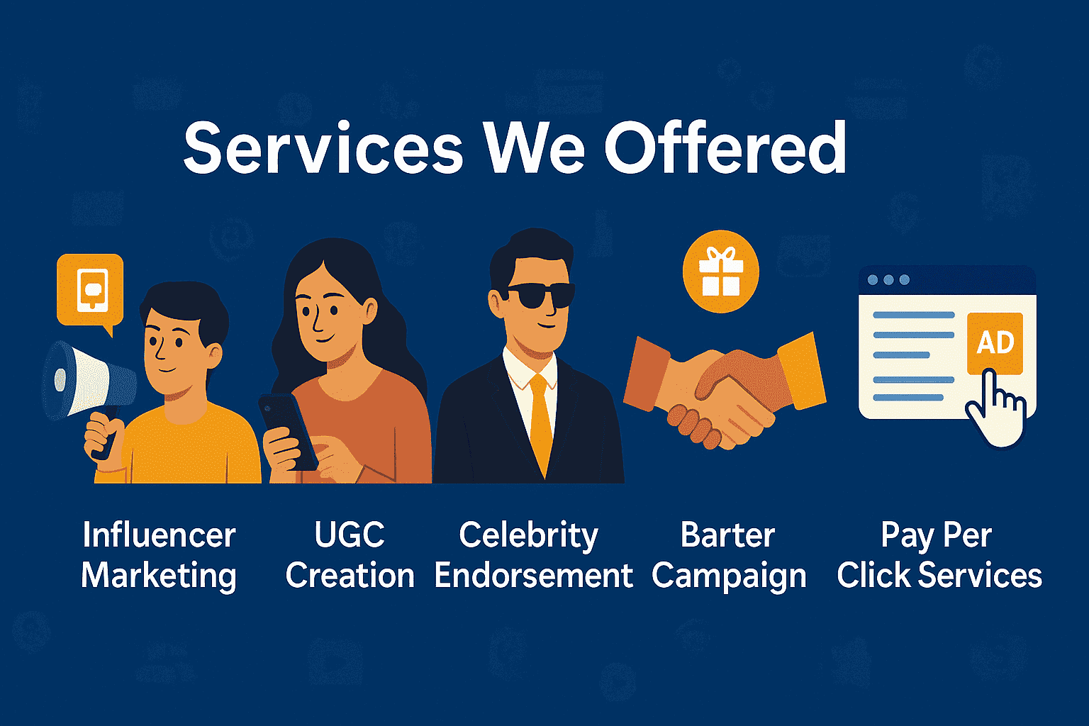 InfluencerHai Digital Marketing Services - Influencer Marketing, UGC Creation, Celebrity Endorsement, Barter Campaigns, PPC Services