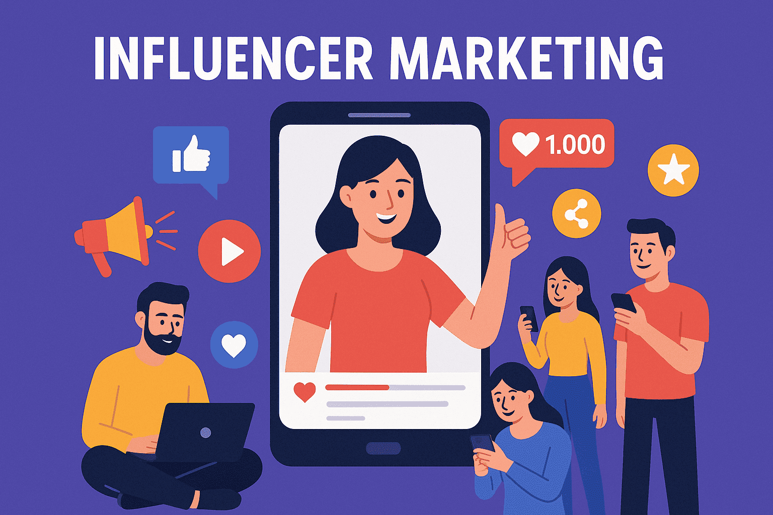 Ultimate Guide to Influencer Marketing - Visual Representation