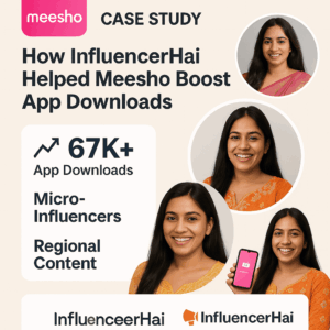 Meesho Influencer Marketing Case Study | InfluencerHai